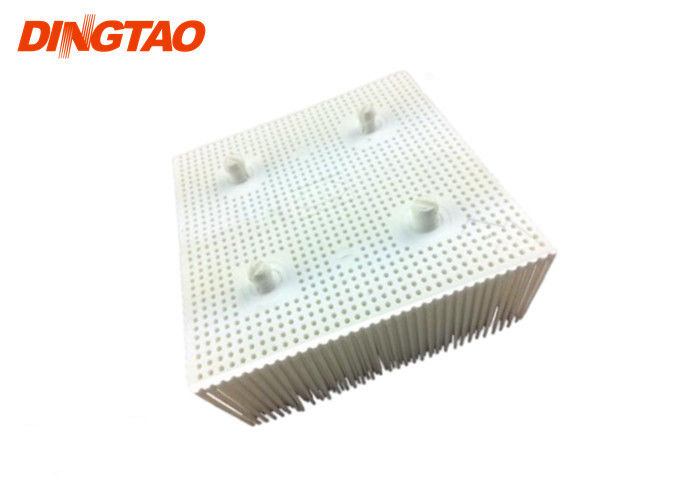 For Gerber GT7250 GT5250 Cutter Bristles 1.6 Poly – Round Foot – White 92910002