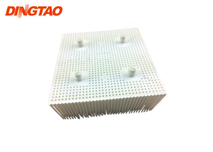 For Gerber GT7250 GT5250 Cutter Bristles 1.6 Poly – Round Foot – White 92910002