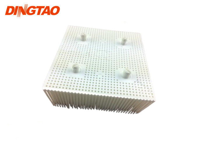 For Gerber GT7250 GT5250 Cutter Bristles 1.6 Poly – Round Foot – White 92910002